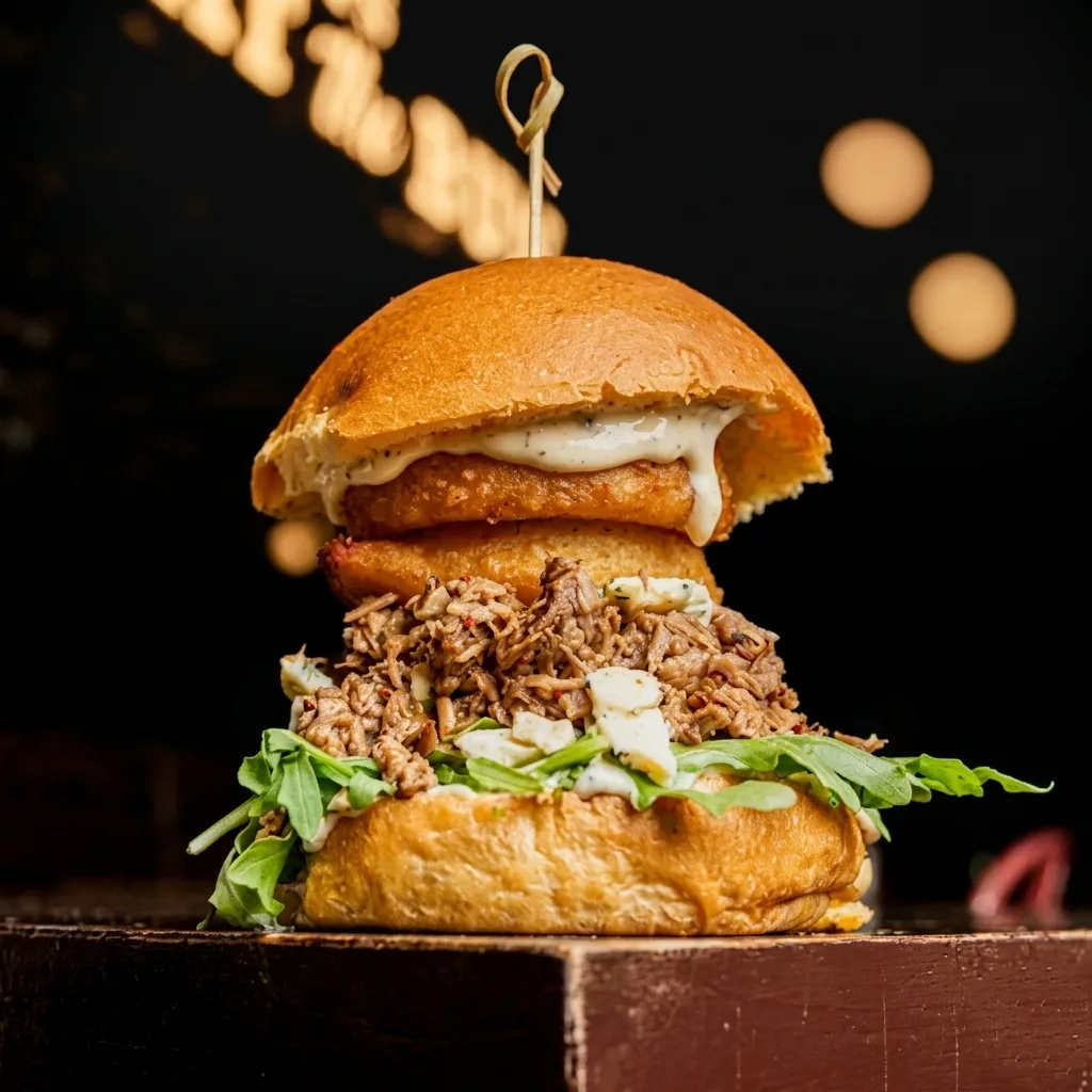 Meat The Bun Edmonton handcrafted gourmet smash burgers fresh ingredients